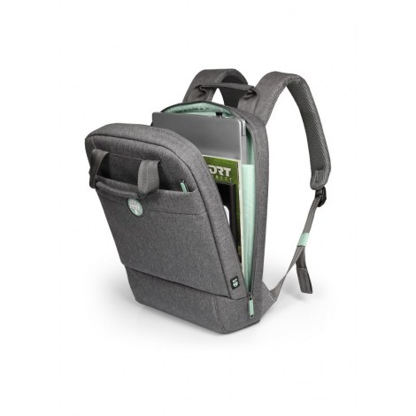 PORT DESIGNS | Fits up to size "" | Laptop Backpack | YOSEMITE Eco | Backpack | Grey | Shoulder strap - 10